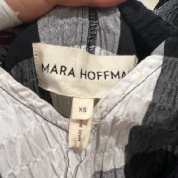 NWT MARA HOFFMAN GRACEN DRESS PLAID ALDER XS - Picture 6 of 9